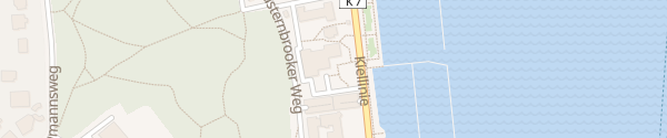 Karte Hotel Kieler Yacht Club Kiel
