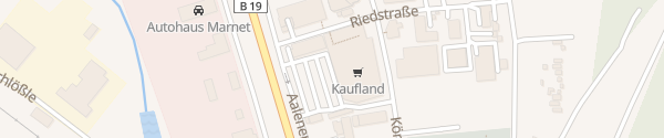 Karte Kaufland Aalener Straße Heidenheim an der Brenz