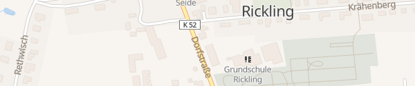 Karte Grund und Hauptschule Rickling