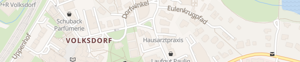 Karte Im alten Dorfe Hamburg