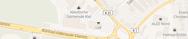 Karte Lidl Preetzer Straße Kiel