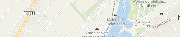 Karte Campingplatz Escherndorf am Main Volkach