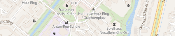Karte Henriette-Herz-Ring Hamburg