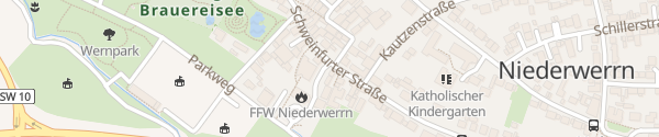 Karte Rathaus Niederwerrn