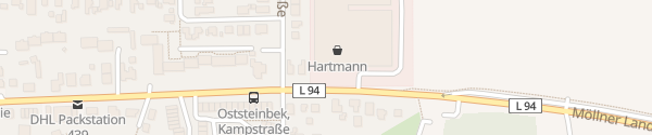 Karte Hartmann Oststeinbek