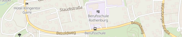 Karte Zulassungsstelle Rothenburg ob der Tauber