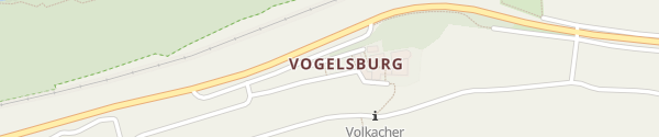 Karte Vogelsburg Volkach