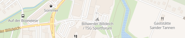 Karte TSG Bergedorf Hamburg