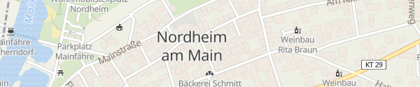 Karte Gasthaus Zur Sonne Nordheim