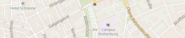 Karte P4 Galgentor Rothenburg ob der Tauber