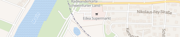 Karte EDEKA Sczygiel Brückenstraße Grafenrheinfeld