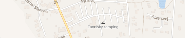 Karte Tannisby Camping Bindslev