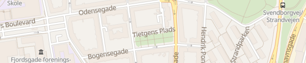 Karte Tietgens Plads Århus