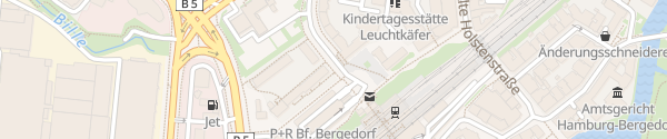 Karte Bahnhof Bergedorf Hamburg