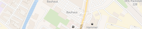 Karte Bauhaus Bergedorf Hamburg