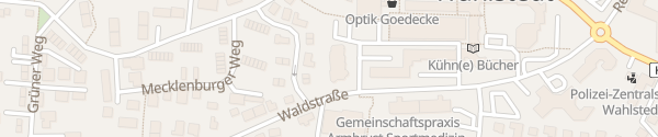 Karte Am kleinen Theater Wahlstedt