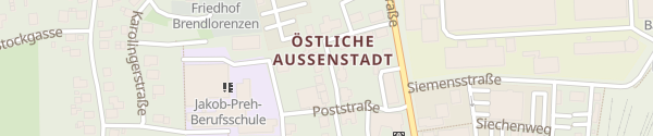 Karte Poststraße 14 Bad Neustadt an der Saale