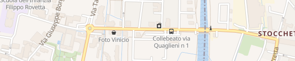 Karte Piazzale Resistenza Collebeato