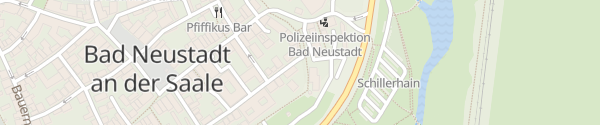 Karte Landratsamt Bad Neustadt an der Saale