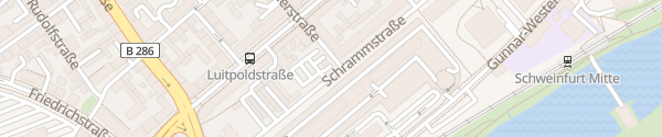 Karte Cramerstraße Schweinfurt