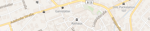 Karte Kirchplatz Uffenheim