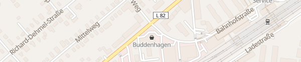Karte Buddenhagen Ahrensburg