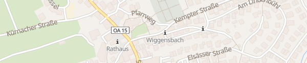 Karte Kempter Straße Wiggensbach