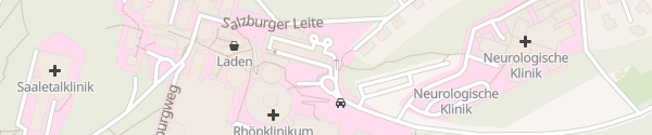Karte Parkhaus Rhön-Klinikum Bad Neustadt an der Saale