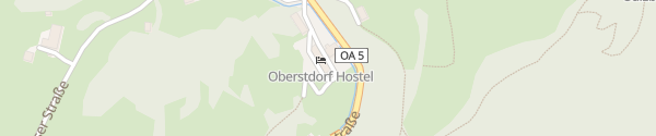 Karte Hostel Oberstdorf