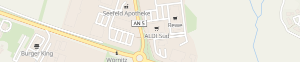 Karte ALDI Süd Wörnitz