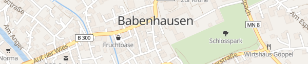 Karte Rathaus Babenhausen