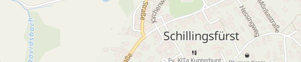 Karte Am Markt Schillingsfürst