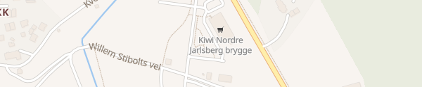 Karte Kiwi Nordre Jarlsberg Brygge Sande i Vestfold