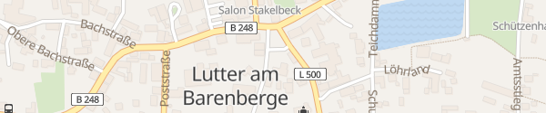 Karte Marktplatz Lutter am Barenberge