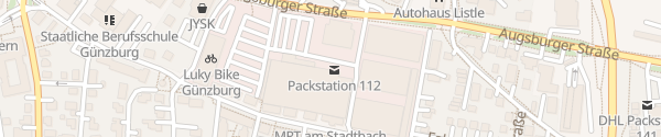 Karte V-Markt Günzburg