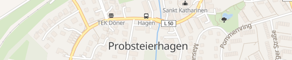 Karte Alte Dorfstraße Probsteierhagen