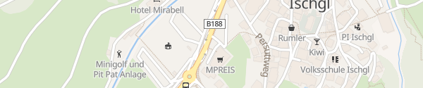 Karte MPREIS Ischgl