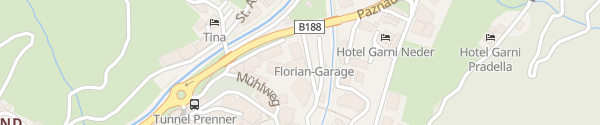 Karte Florian-Garage Ischgl