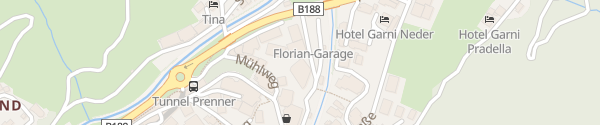 Karte Florianplatz Ischgl