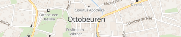 Karte Marktplatz Ottobeuren