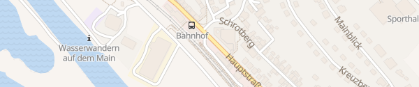 Karte Bahnhof Schonungen