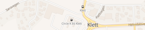Karte Circle K Klett