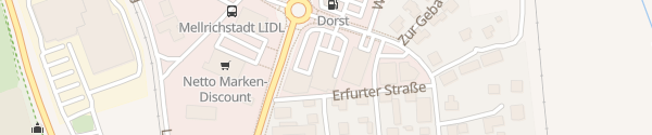 Karte ALDI Süd Mellrichstadt
