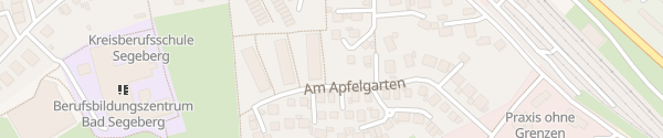Karte Am Apfelgarten Bad Segeberg