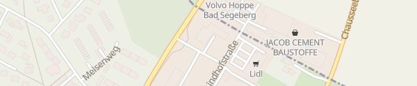 Karte BMW Autohaus Hansa Nord Bad Segeberg