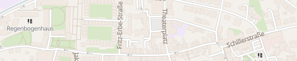 Karte Theaterplatz Eisenach