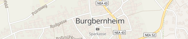 Karte Marktplatz Burgbernheim
