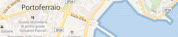 Karte Viale Elba Portoferraio