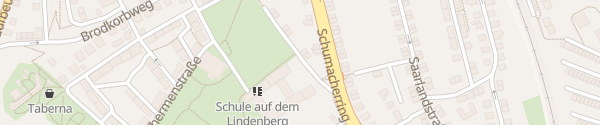 Karte Mittelschule auf dem Lindenberg Kempten (Allgäu)