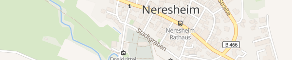 Karte Parkplatz Stadtgraben Neresheim